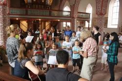 Abschlu&szlig;gottesdienst der Kinderbibelwoche