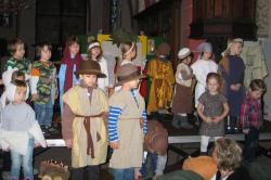 Weihnachtsspiel des Kindergartens am 30.11.