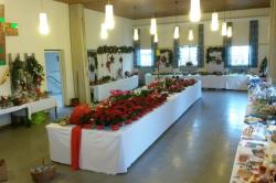 vor dem Basar der Frauenhilfe am 30.11.