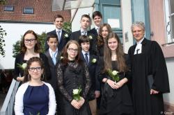 Konfirmation am 17. Mai