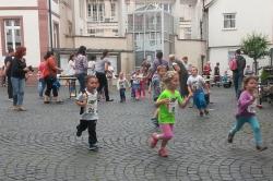 Sponsorenlauf der KiTA Kinder am 4. Juni