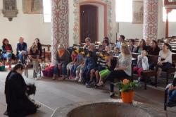 Verabschiedungsgottesdienst der Schulanf&auml;nger am 15. Juli