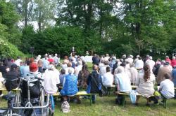 Himmelfahrt an der Papierm&uuml;hle am 25. Mai