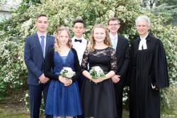 Konfirmation in Harreshausen am 13. Mai