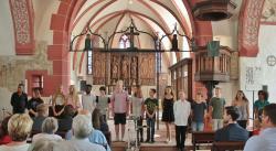 Einf&uuml;hrung der NEUEN Konfirmanden am 10. Juni