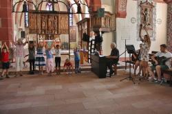 Abschlu&szlig; der Kinderbibelwoche am 1. Juli