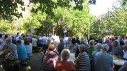 Gartengottesdienst in der Fahrstr. 43 am 19. August