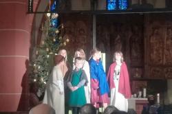 Krippenspiel in Babenhausen am 24. Dezember