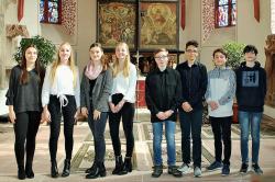 Vorstellungsgottesdienst der Konfirmanden Gruppe Ost am 24. M&auml;rz