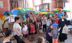Kita Abschlussgottesdienst "unter Gottes Schirm" am 26.Juli