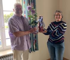 R. Backhaus 15 Jahre im Ehrenamt am 9. Juni