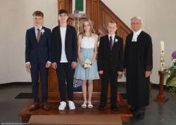 Konfirmation in Harreshausen am 26. Juni
