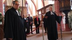 Amtseinf&uuml;hrung von Pfarrer U. M&ouml;bus am 28. Mai (Vorstellung)