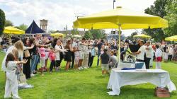 Tauffest im Freibad am 2. Juli