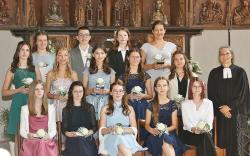 Konfirmation am 9. Juli