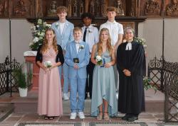 Konfirmation am 16 .Juli