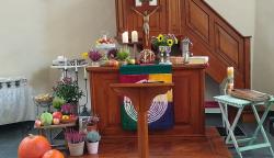 Erntedank in Harreshausen am 6. Oktober