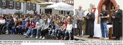 Pfingstmontag auf dem Marktplatz am 9. Juni
