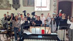 Konfis beim Welcome-Gottesdienst am 31. August