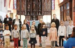 Familiengottesdienst mit dem Kinderchor der Eintracht am 26. Oktober